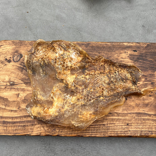 Camel skin plate portion