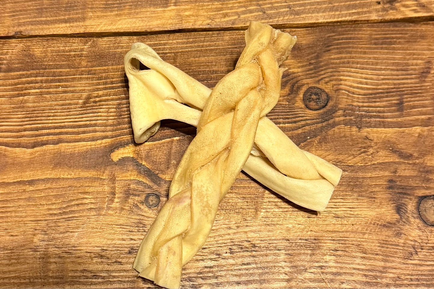 Braided beef skin - medium