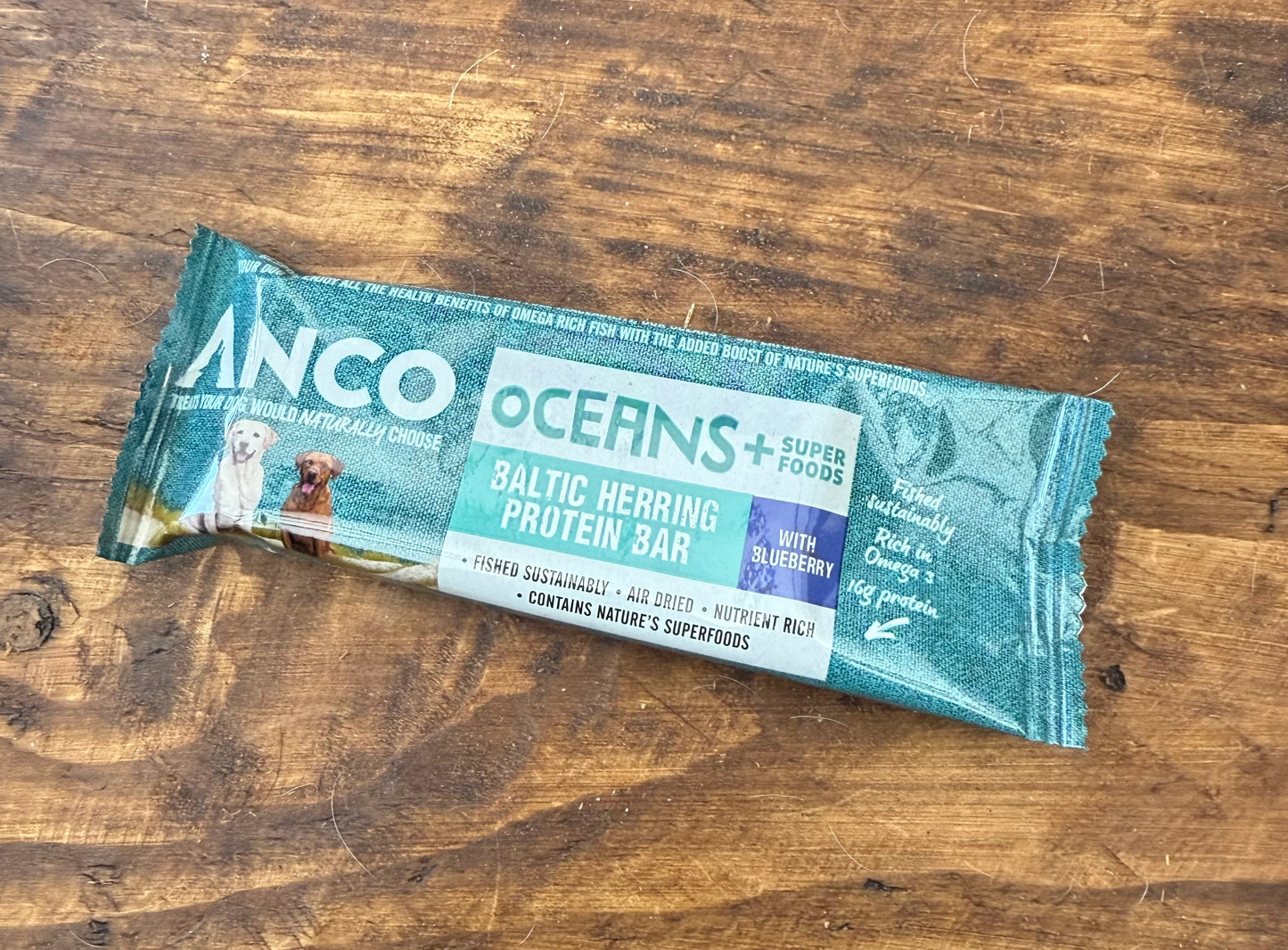 Anco Oceans+ Protein Bar With Blueberry 25g