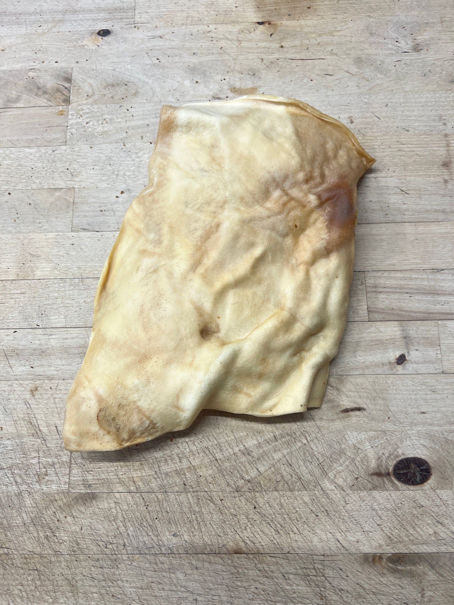 Lamb skin plate 100g portion