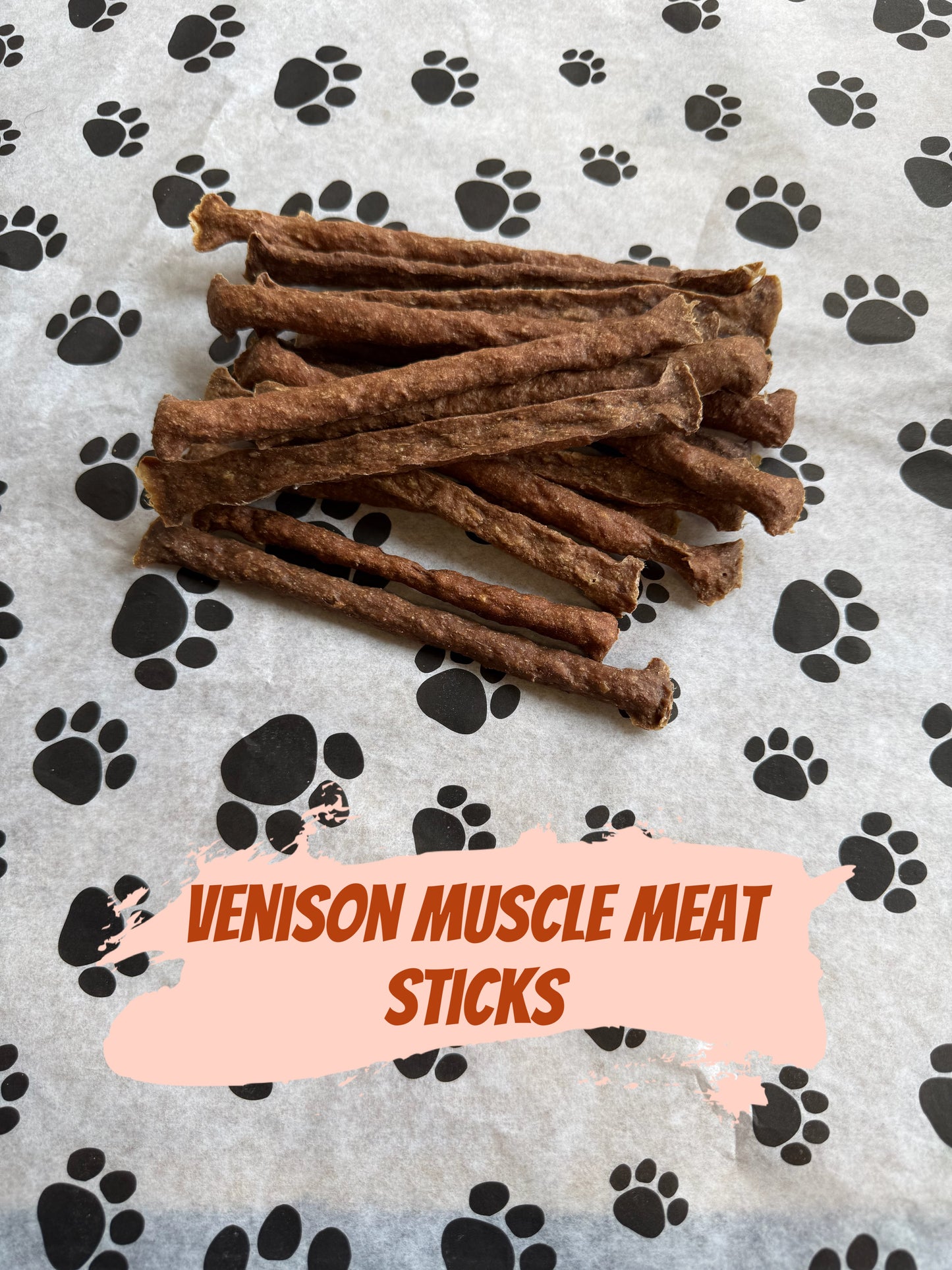 Venison muscle meat sticks 100g portion