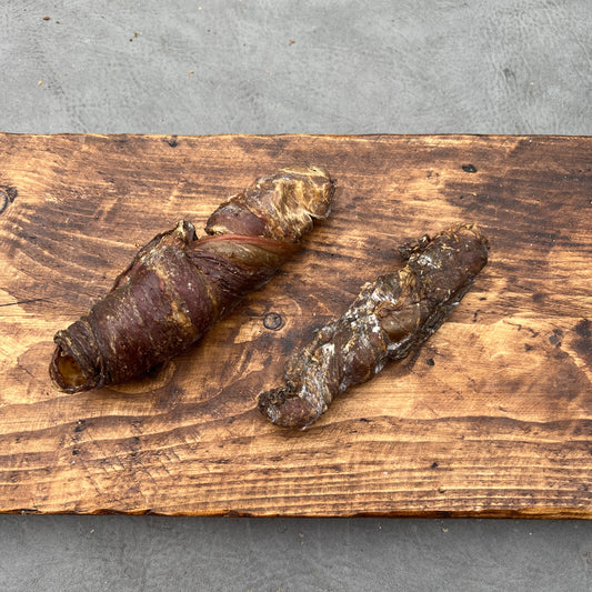 Biltong wrapped buffalo tail 100g portion