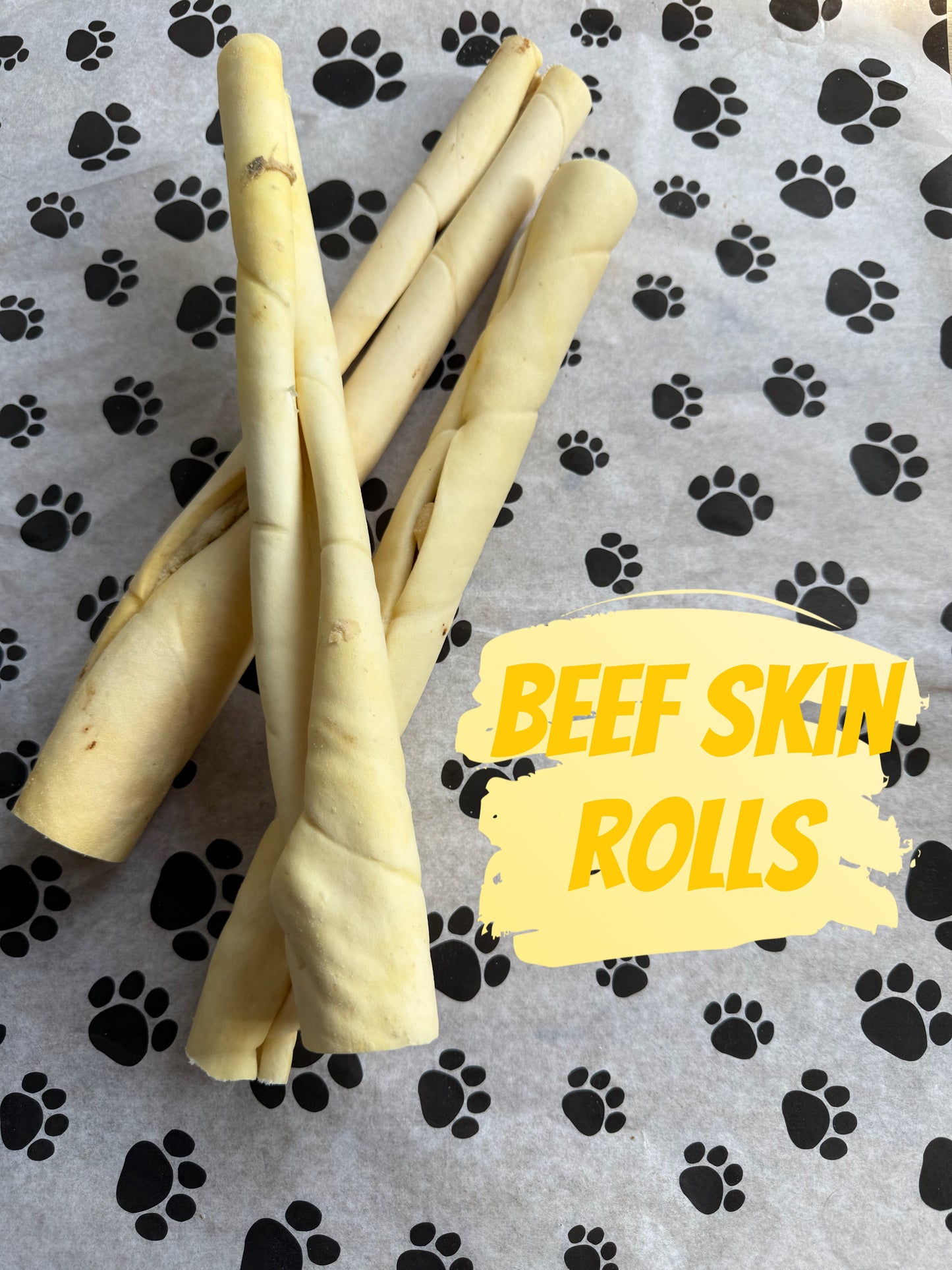 Beef skin roll