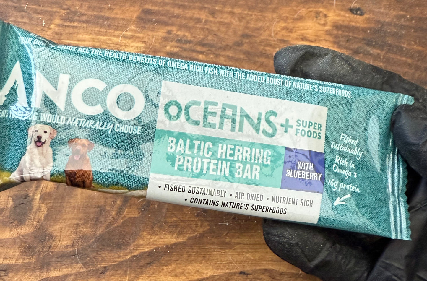 Anco Oceans+ Protein Bar With Blueberry 25g