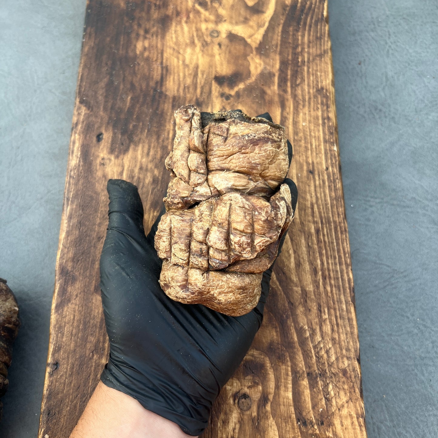 Buffalo trachea wrapped in lung x1 piece