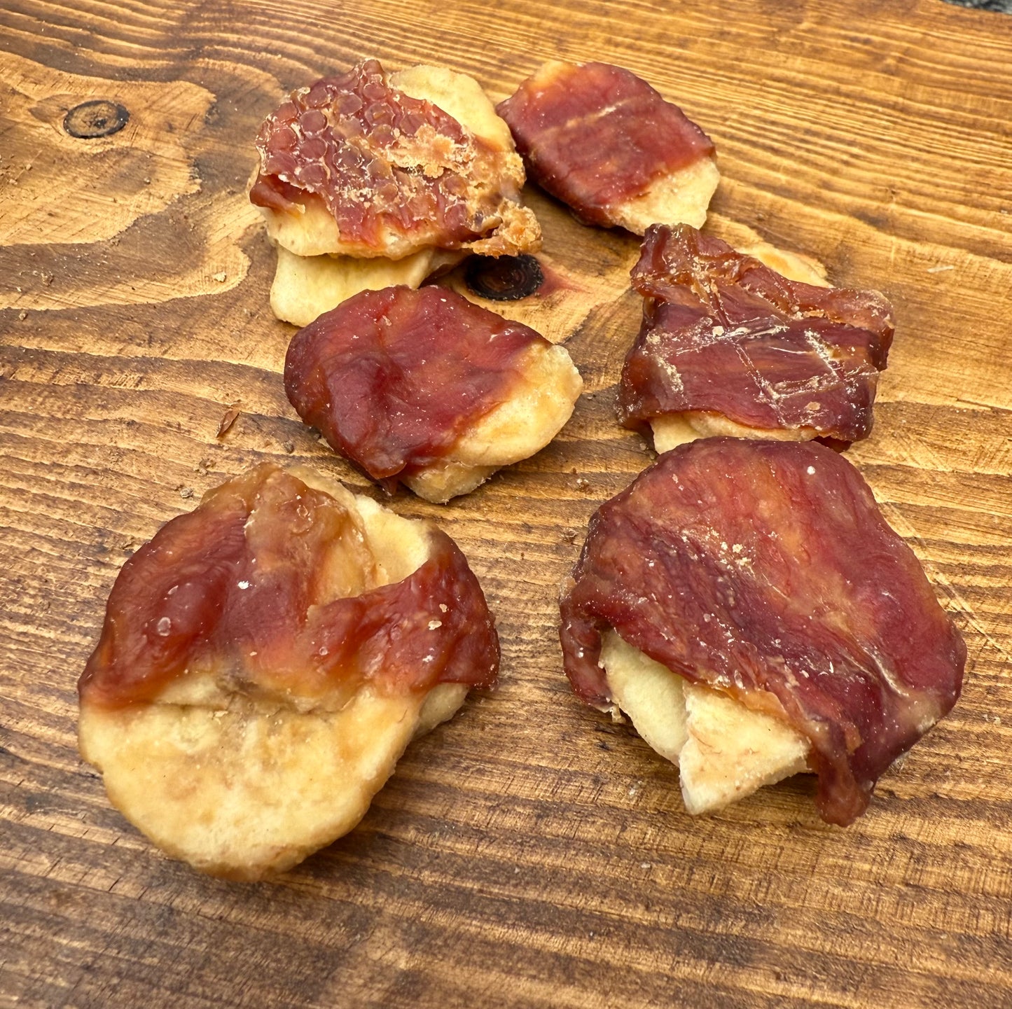 Banana Slices Wrapped In Duck 50g Portion