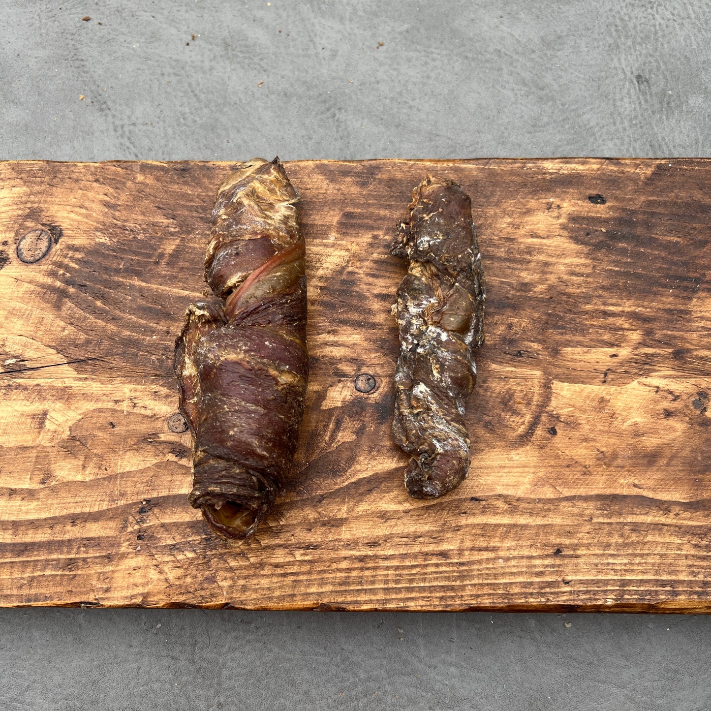 Biltong wrapped buffalo tail 100g portion