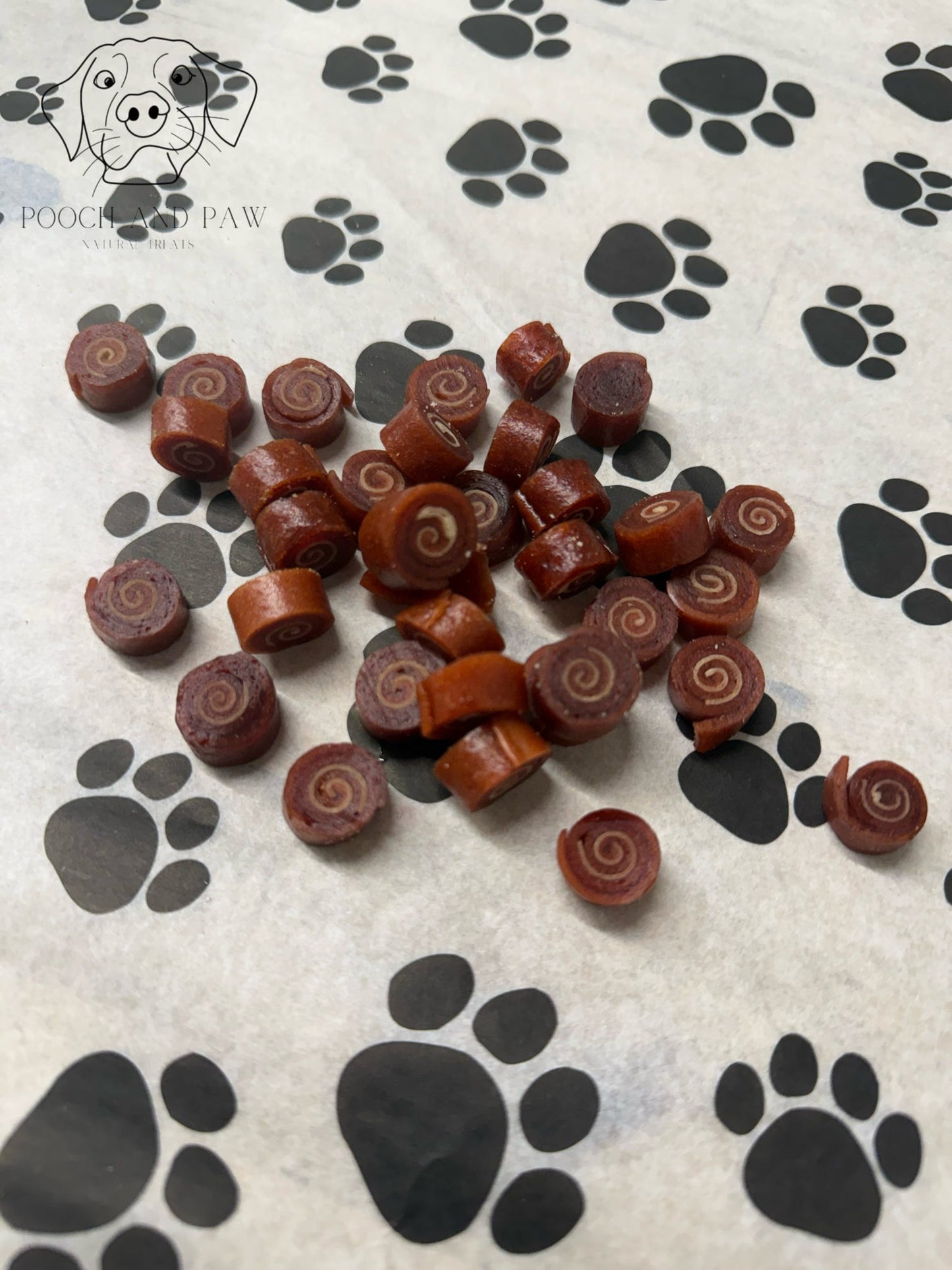 Mini Duck and Cod rolls 50g portion