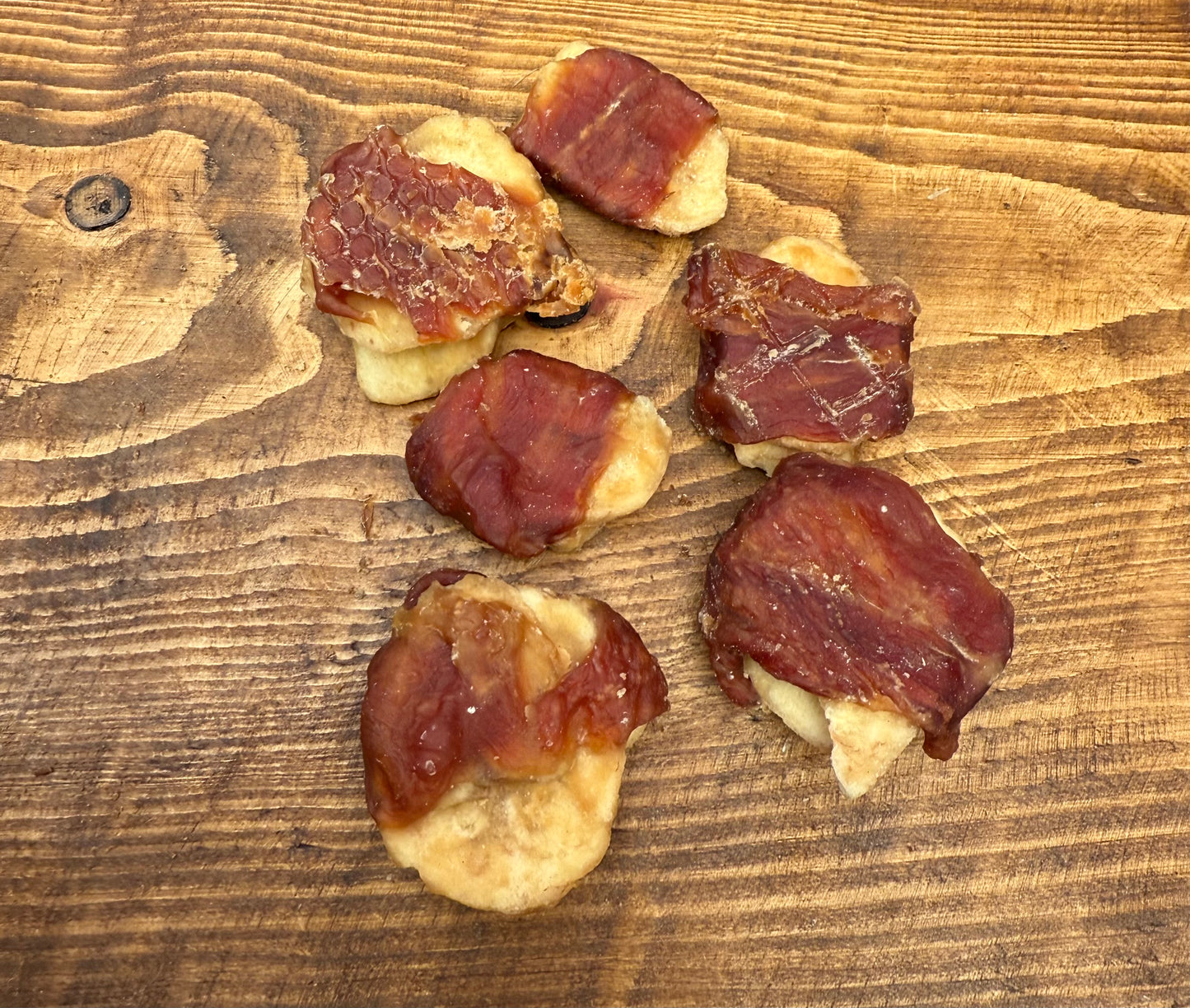 Banana Slices Wrapped In Duck 50g Portion