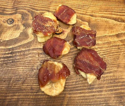 Banana Slices Wrapped In Duck 50g Portion