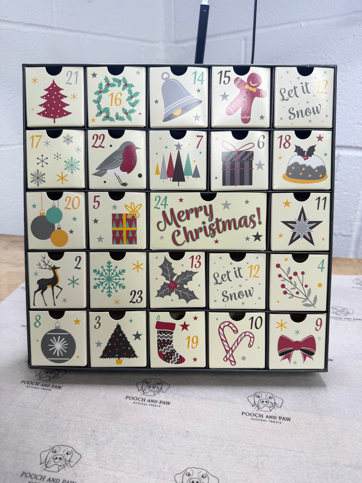 Poochandpaw 2026 advent calendar (pre order) please order separately to normal orders