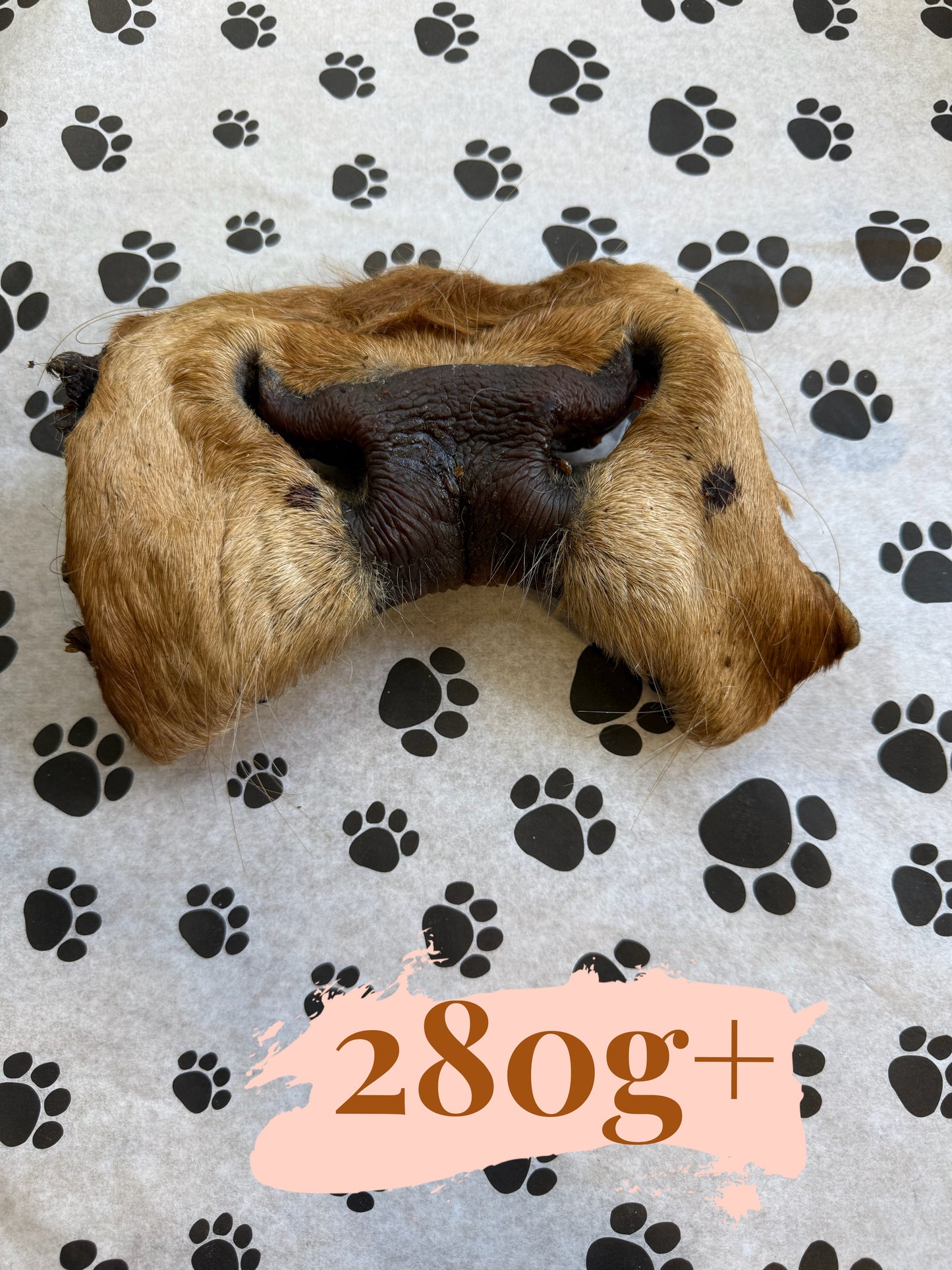 Hairy beef snouts (choose portion size)