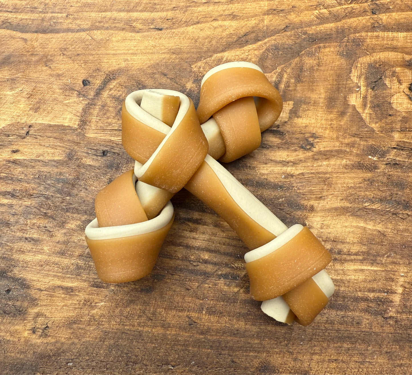 Peanut Butter Knotted Bone