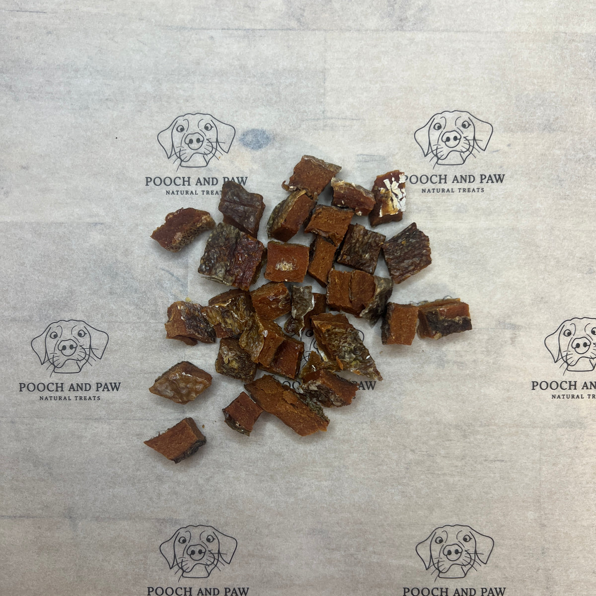 Salmon Skin Cubes 50g