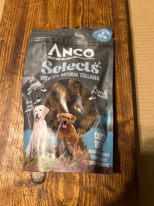 Anco Duck Bite selects with 22% collagen 85g bag