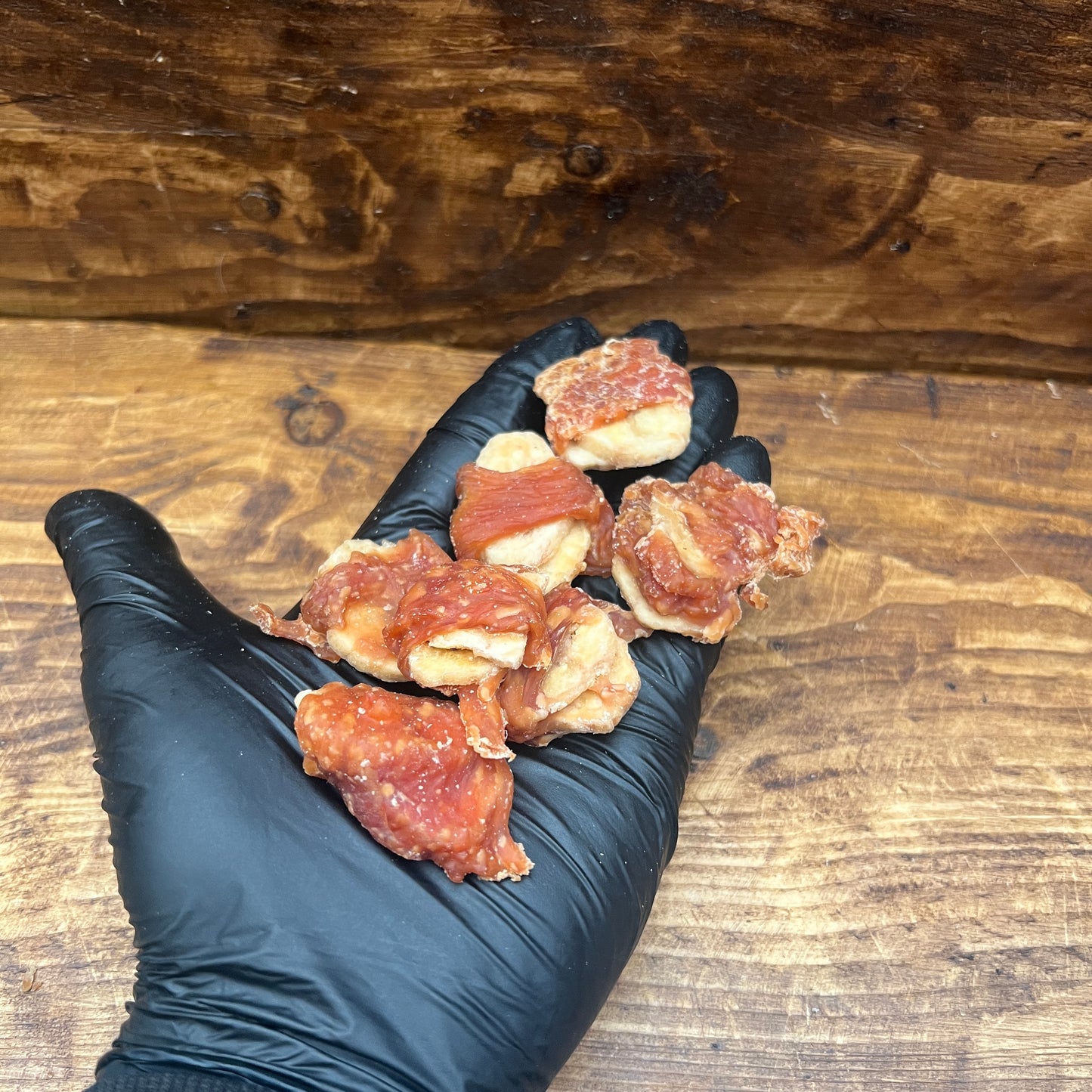 Banana Slices Wrapped In Chicken 50g portion