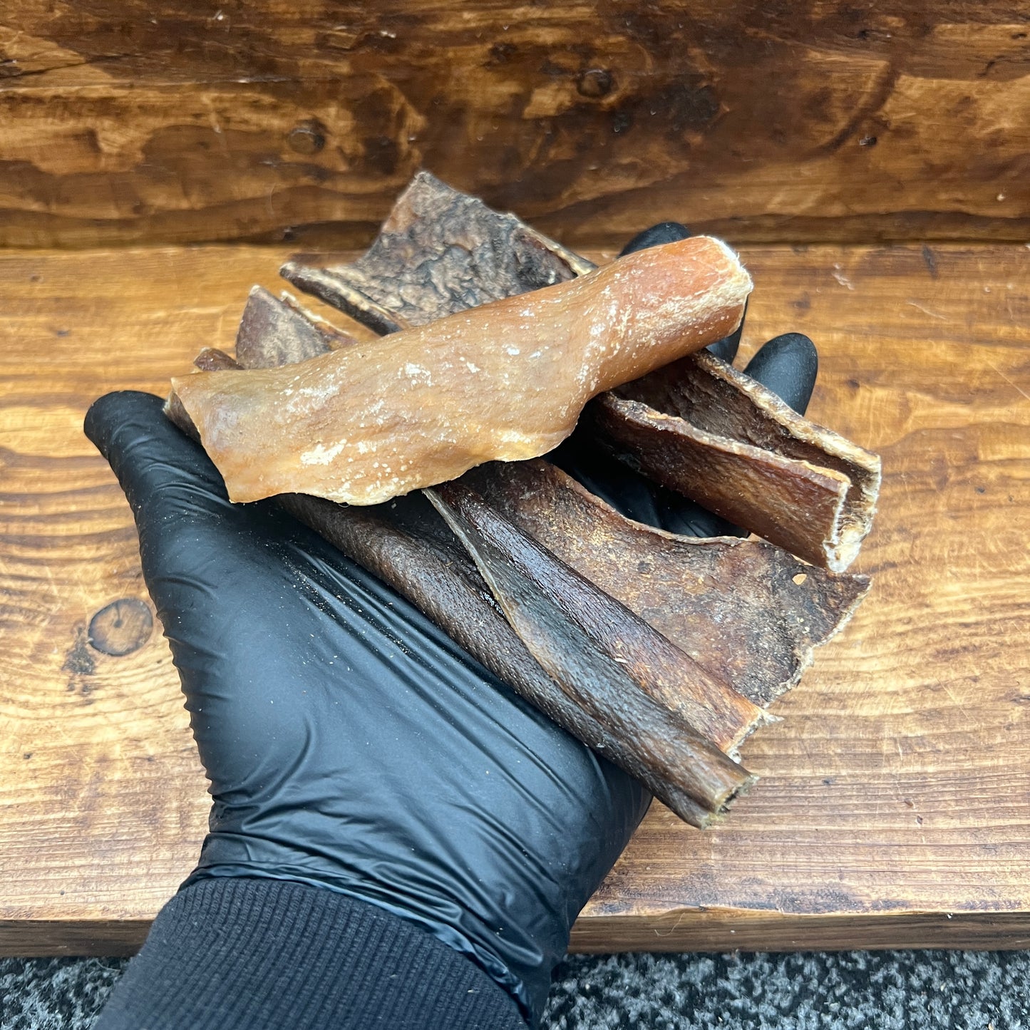 Wild Boar Skins 100g portion