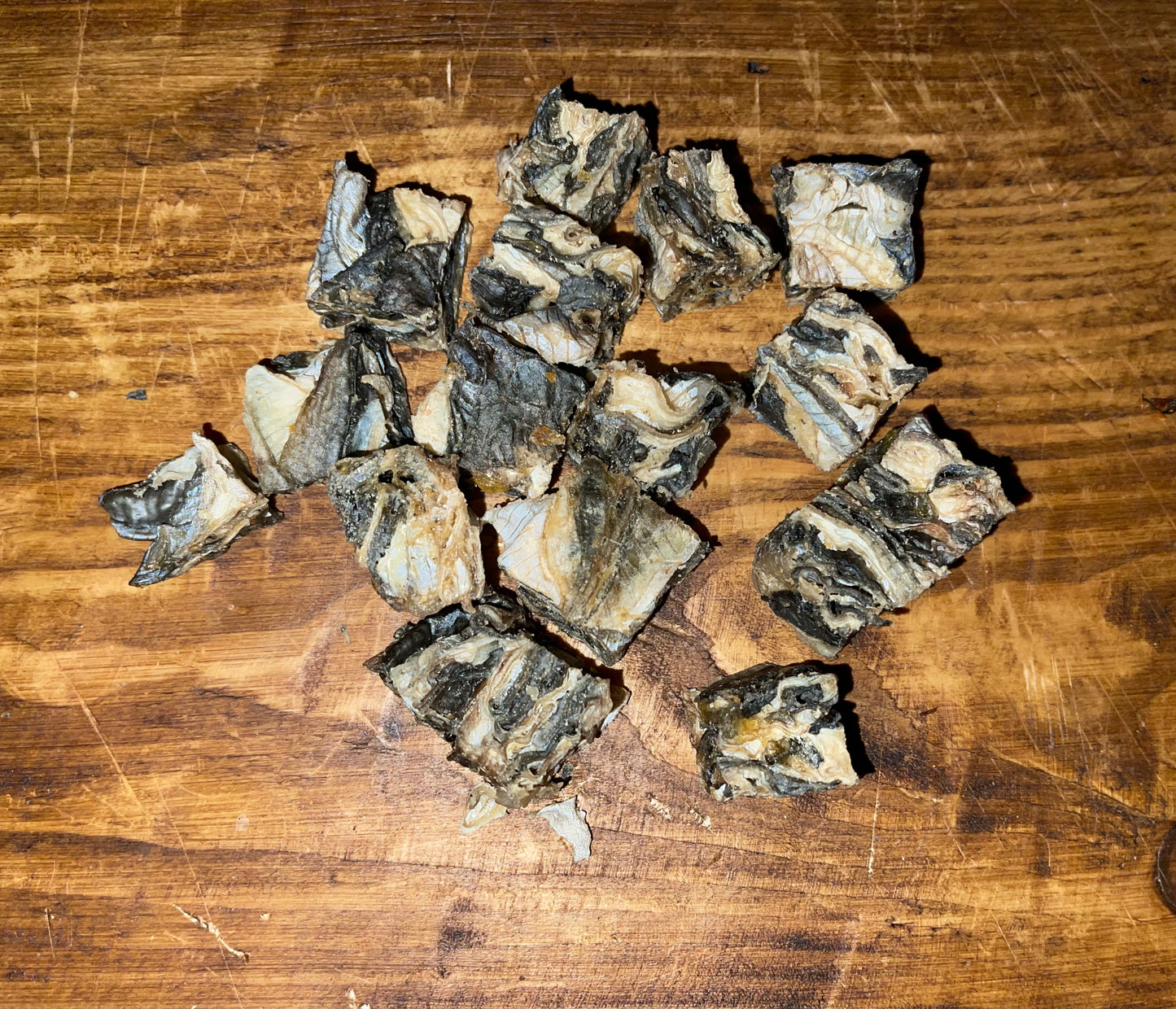 Cod Fish Skin Cubes - 25g