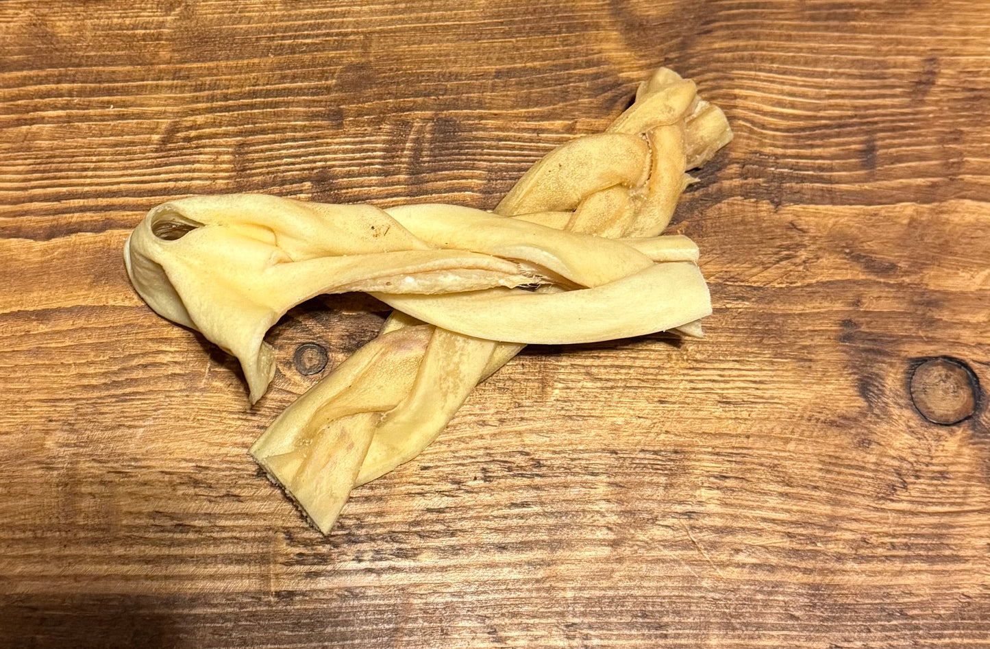 Braided beef skin - medium