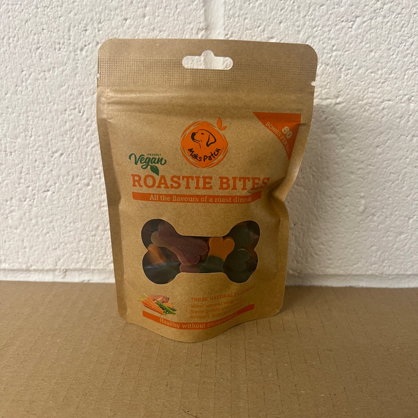 Vegan Roastie Bites (80 bones per bag)