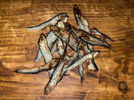 Dried sprats (25g portion)