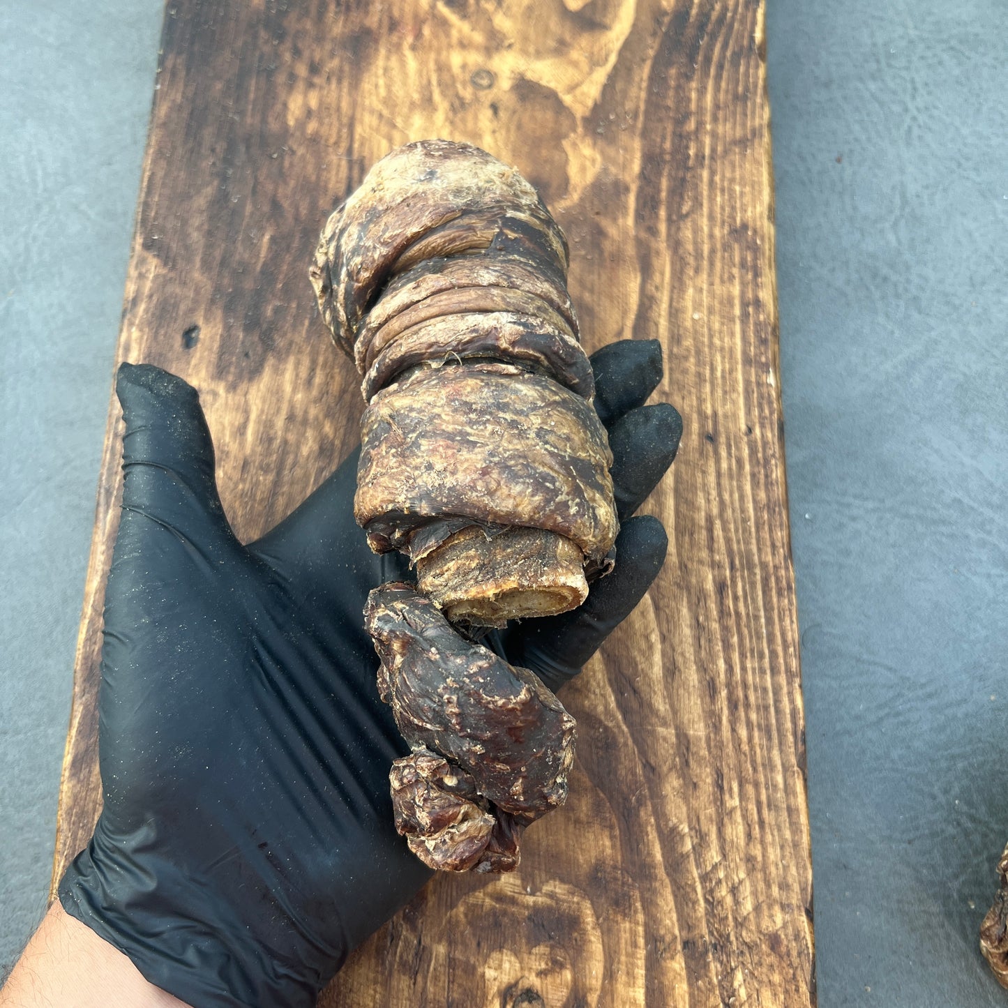 Buffalo trachea wrapped in lung x1 piece