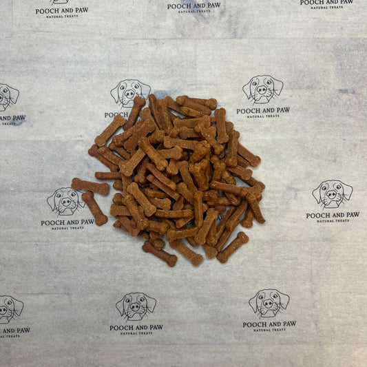 Lamb mini bone training treats 100g portion