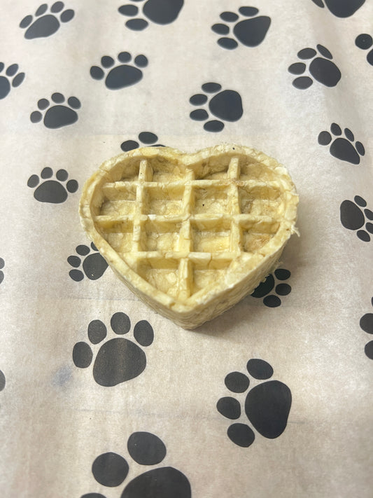 Collagen waffle heart