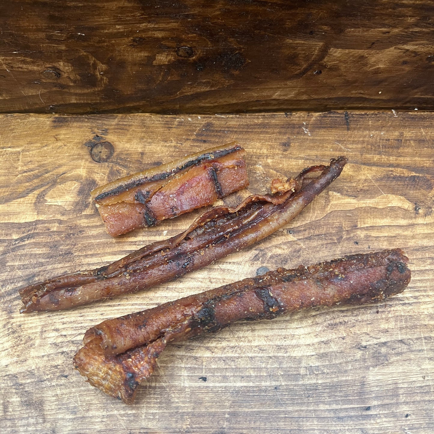 Pork rind pieces 100g portion