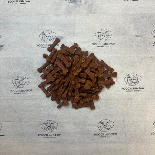 Beef Mini Bone training treats 100g portion