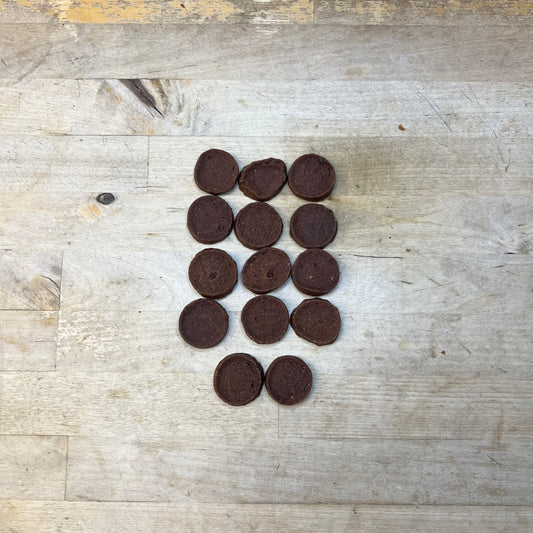 Beef flat coins 50g portion