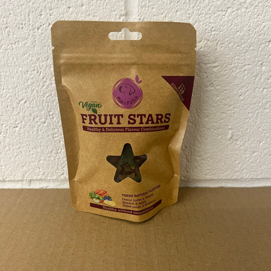 Vegan Fruit Stars (approx 110 per bag)