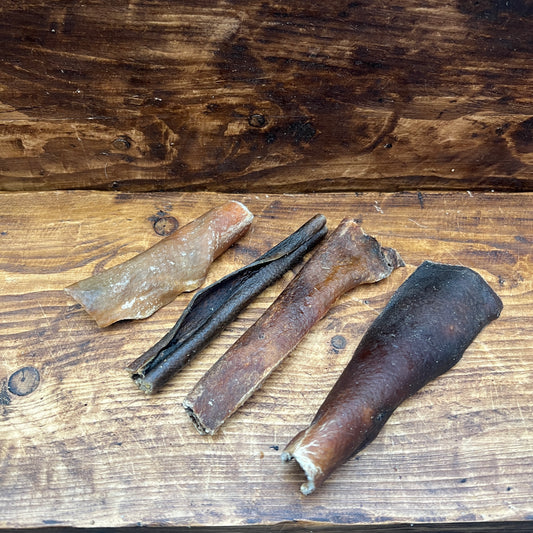 Wild Boar Skins 100g portion