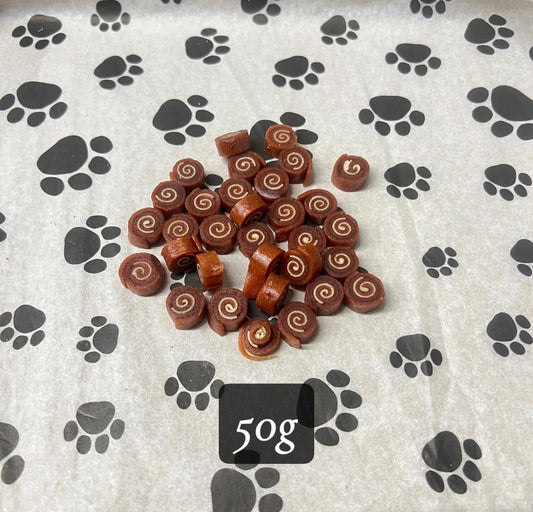 Mini Duck and Cod rolls (choose your portion size)