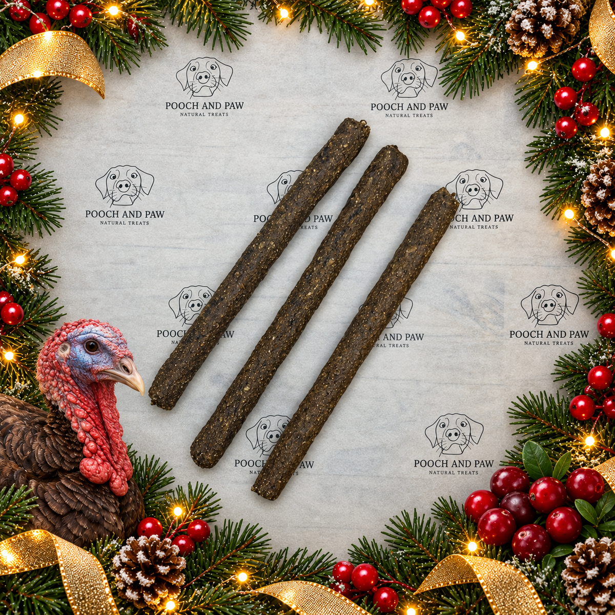 Turkey And Cranberry gourmet stick