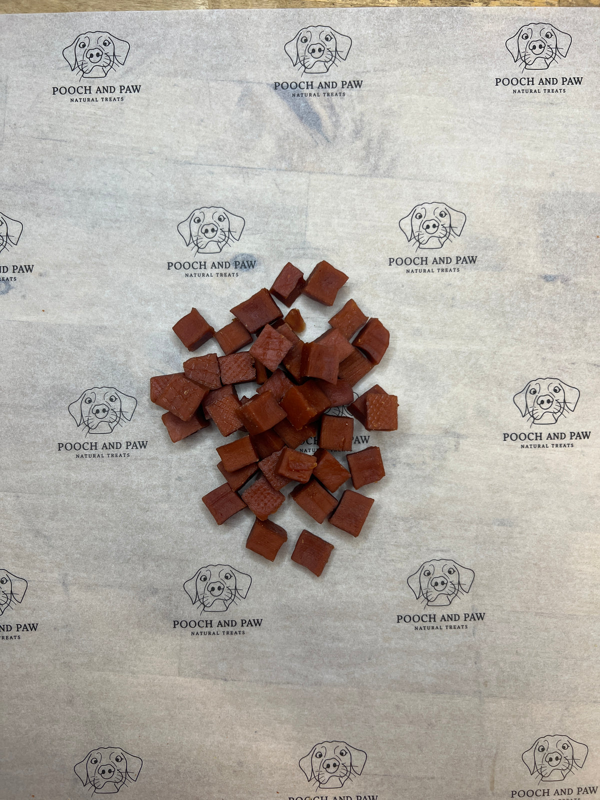 Meaty Ostrich Cubes 100g