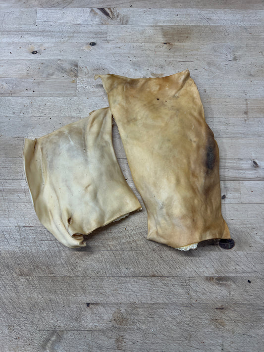 Lamb skin plate 100g portion