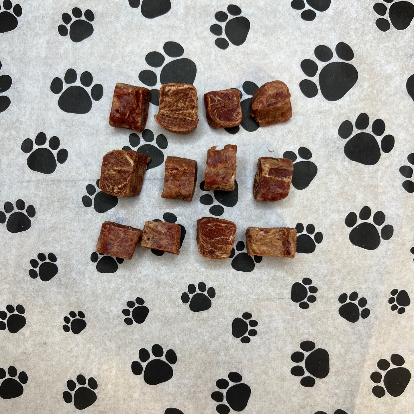 Lamb and cod cubes 100g portion