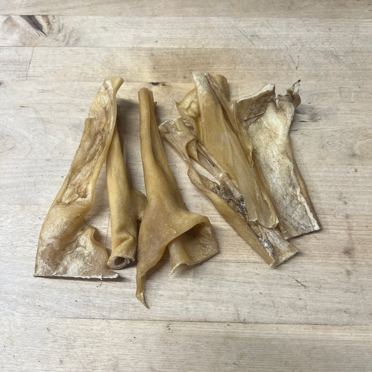 Beef skin chew cut 100g portion