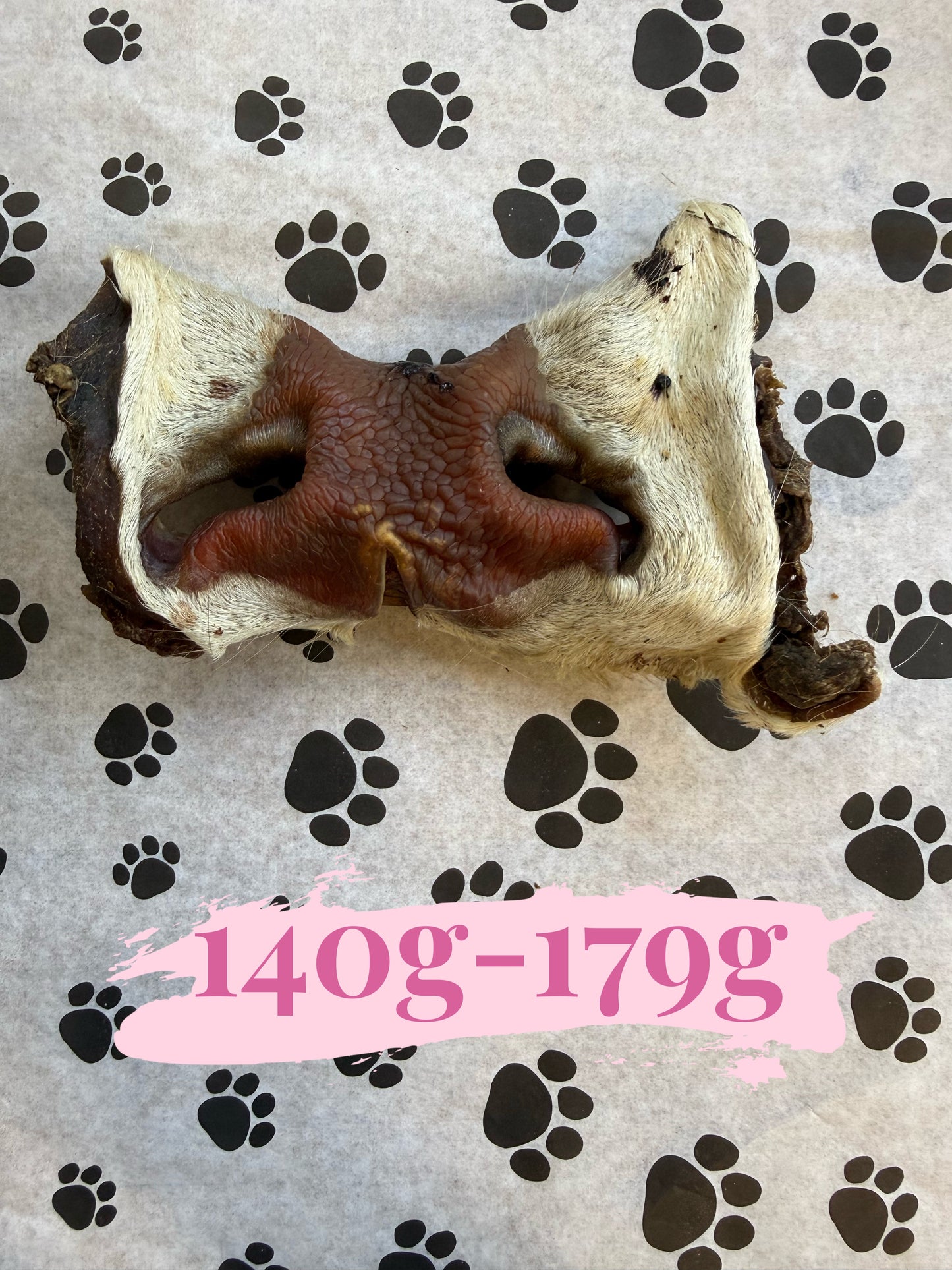 Hairy beef snouts (choose portion size)