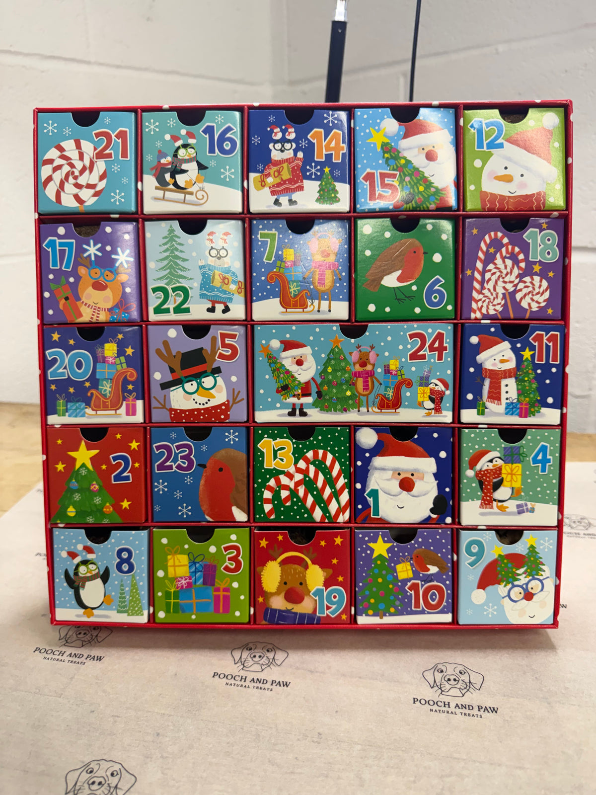 Poochandpaw 2026 advent calendar (pre order) please order separately to normal orders