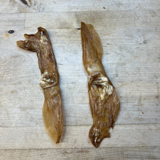 Dried rabbit ear
