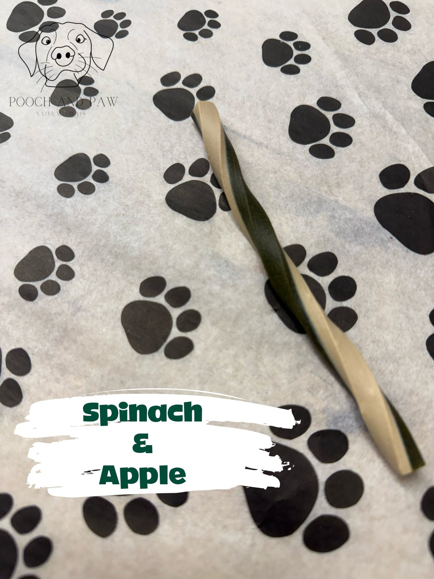 Spinach and apple veggie twist