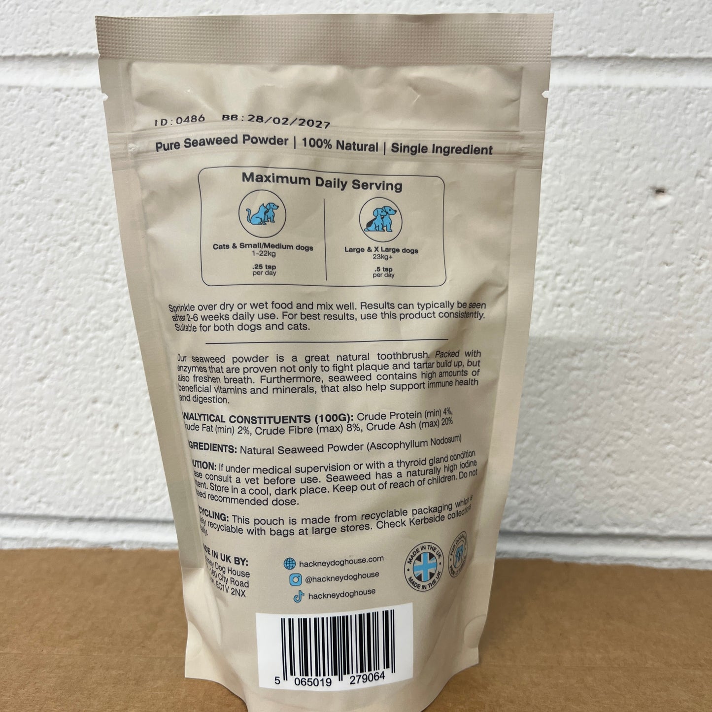 Natural Seaweed Plaque Powder 150g ( 120 servings)