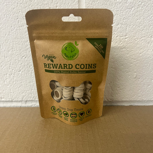 Peanut Butter flavoured reward coins (approx 110 per bag)