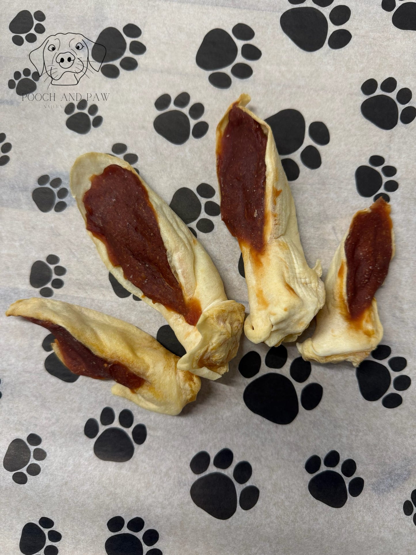 Duck filled rabbit ear