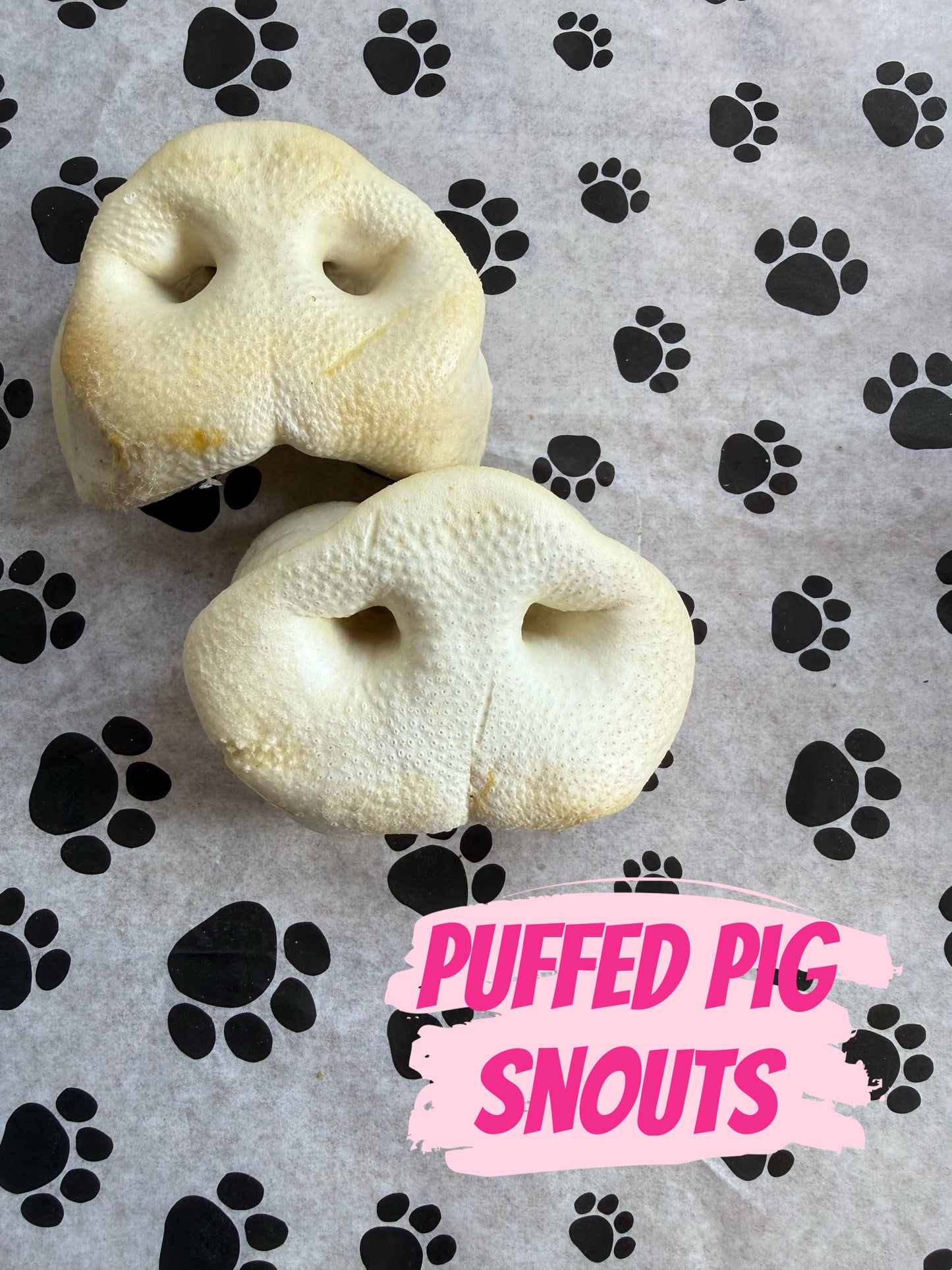 Puffed Pig Snout (one piece)