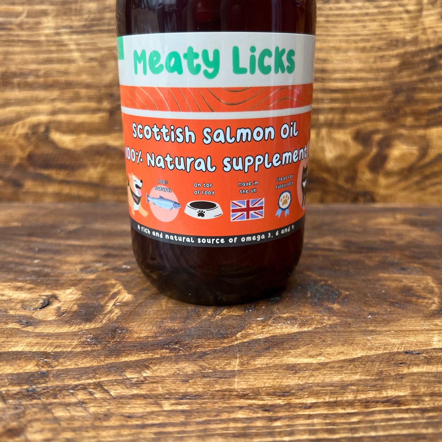 Scottish Salmon Oil 500ml bottle