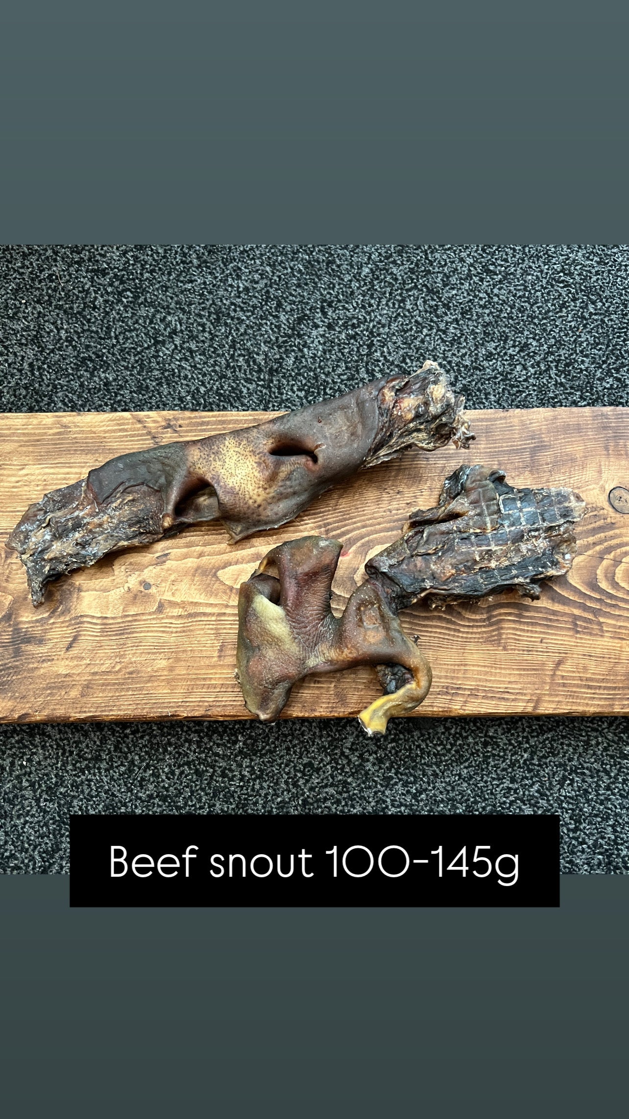 Beef Snouts (choose size below)