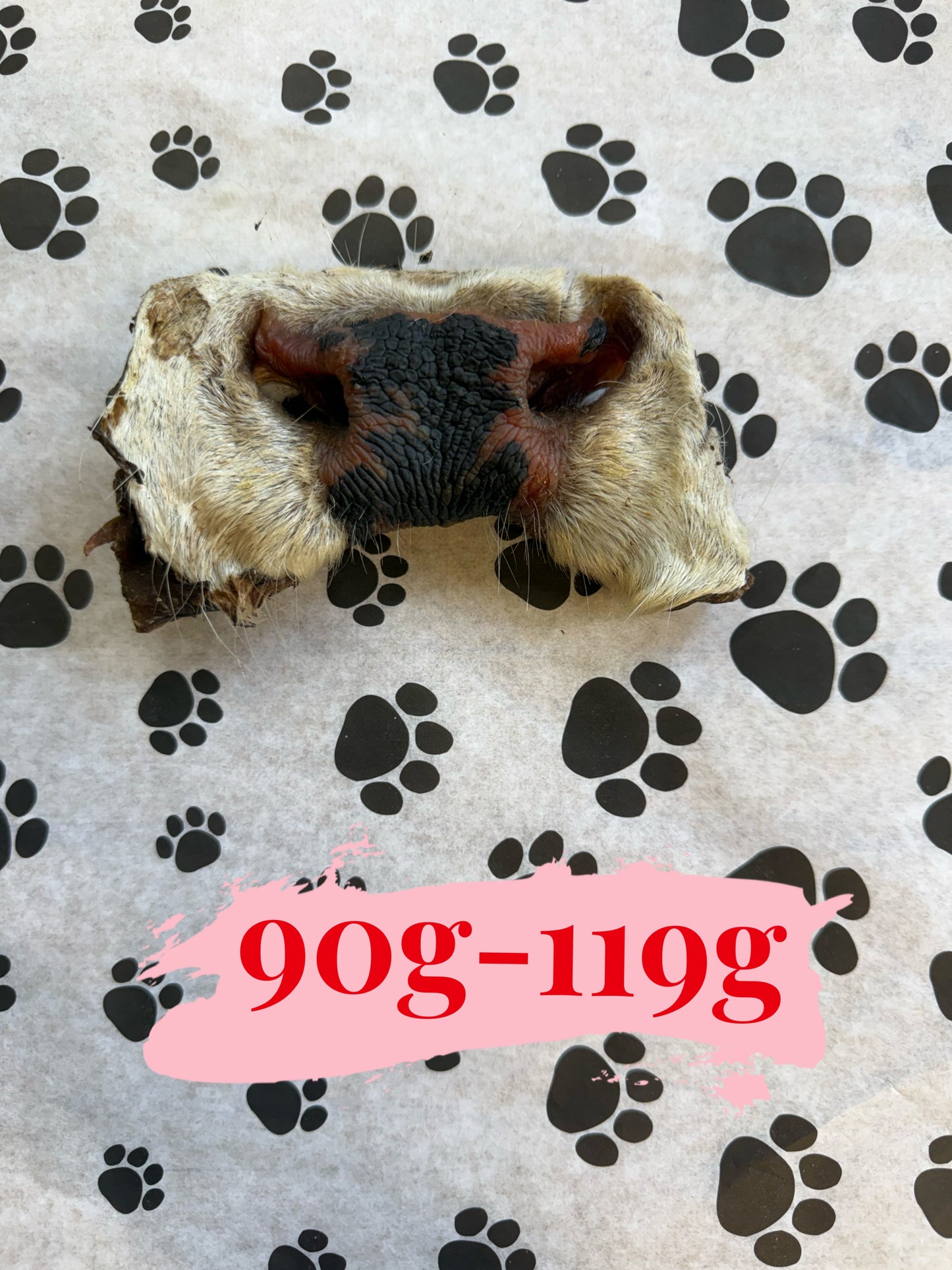 Hairy beef snouts (choose portion size)